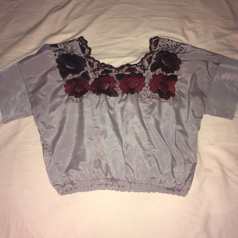 Floral Crop Top